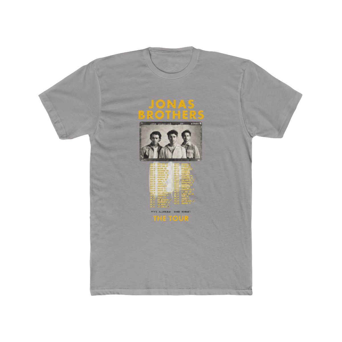 2023 Jonas Brothers T Shirt Five Albums One Night The Tour Tee NEW With Defect | eBay