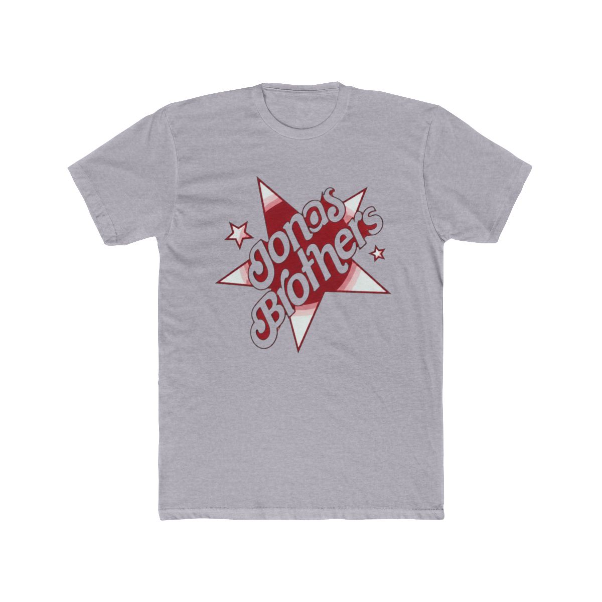 Official Jonas Brothers Merch Pink Stars Tee - Snowshirt - alternate angle 4, merchandise