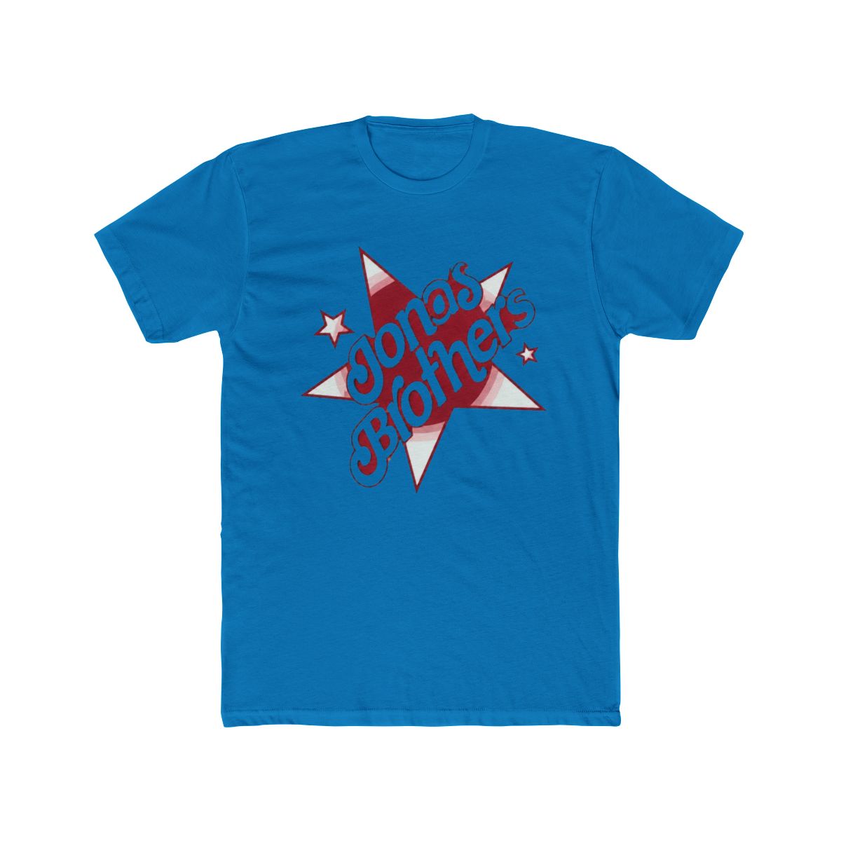 Official Jonas Brothers Merch Pink Stars Tee - Snowshirt