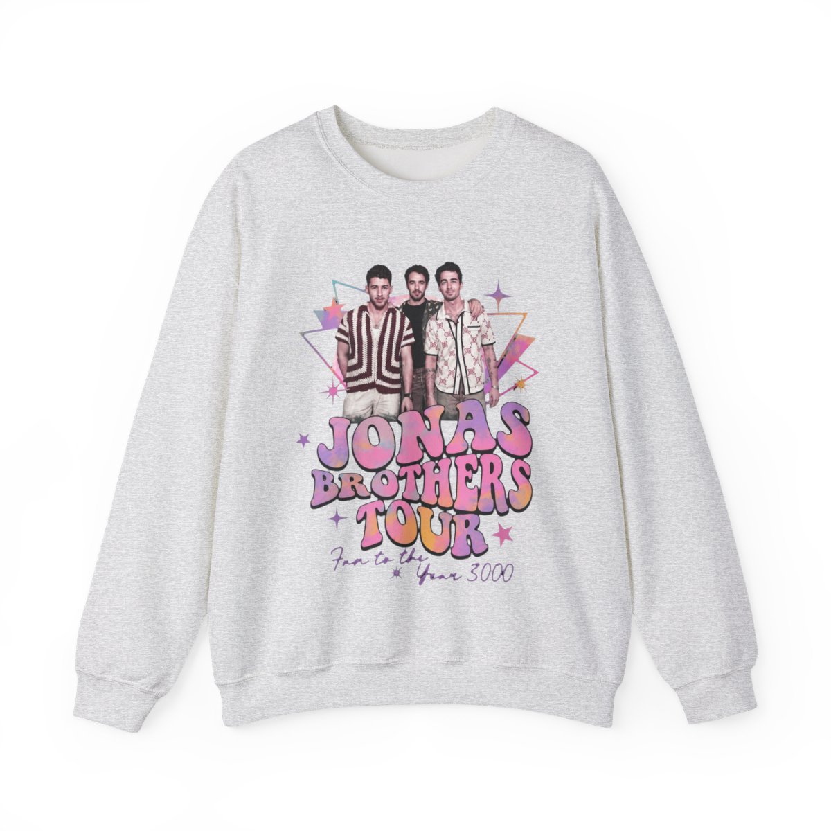 Jonas Brother In Pink Shirt Jonas Brothers Merch Tour I Love Hot Dads Hoodies Jonas Brothers - alternate angle 2, merchandise