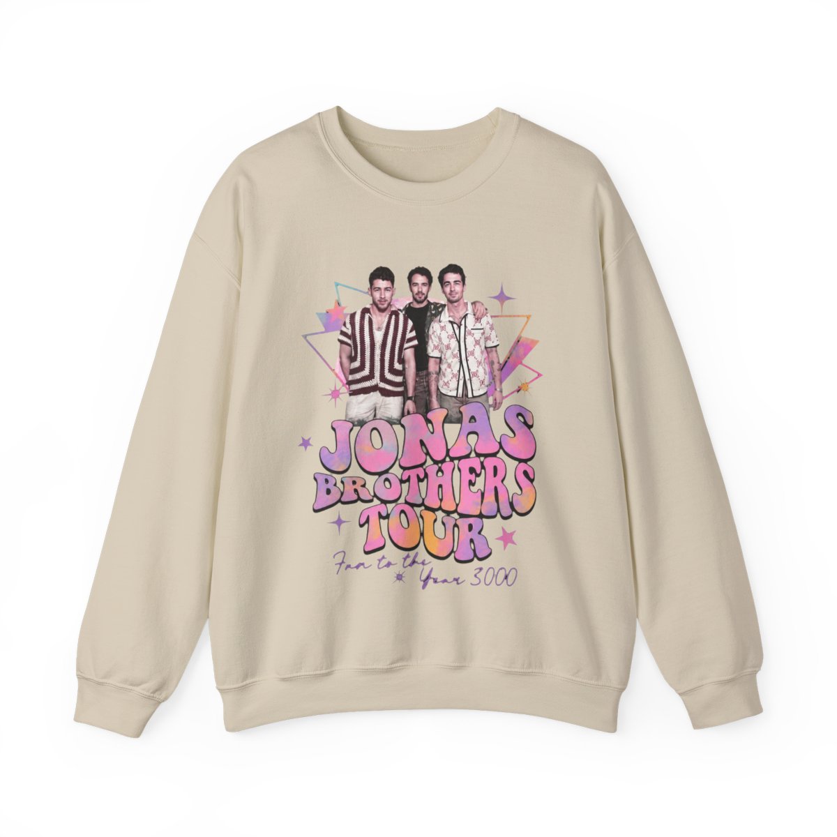 Jonas Brother In Pink Shirt Jonas Brothers Merch Tour I Love Hot Dads Hoodies Jonas Brothers - alternate angle 4, merchandise