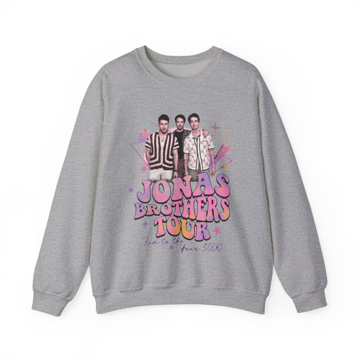 Jonas Brother In Pink Shirt Jonas Brothers Merch Tour I Love Hot Dads Hoodies Jonas Brothers - alternate angle 5, merchandise