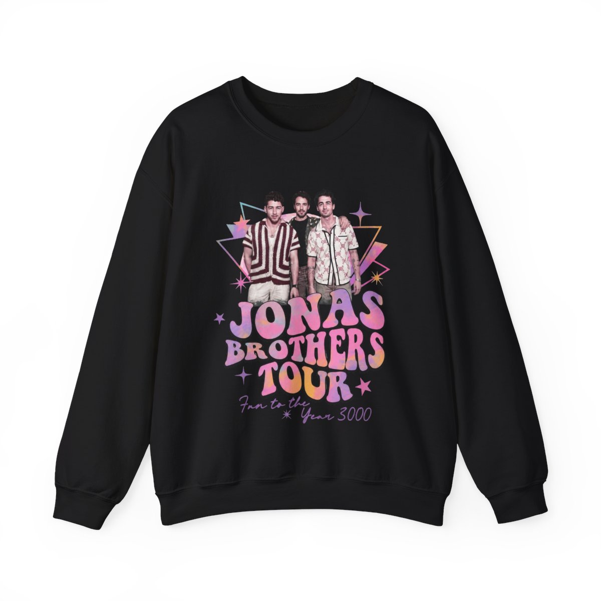 Jonas Brother In Pink Shirt Jonas Brothers Merch Tour I Love Hot Dads Hoodies Jonas Brothers