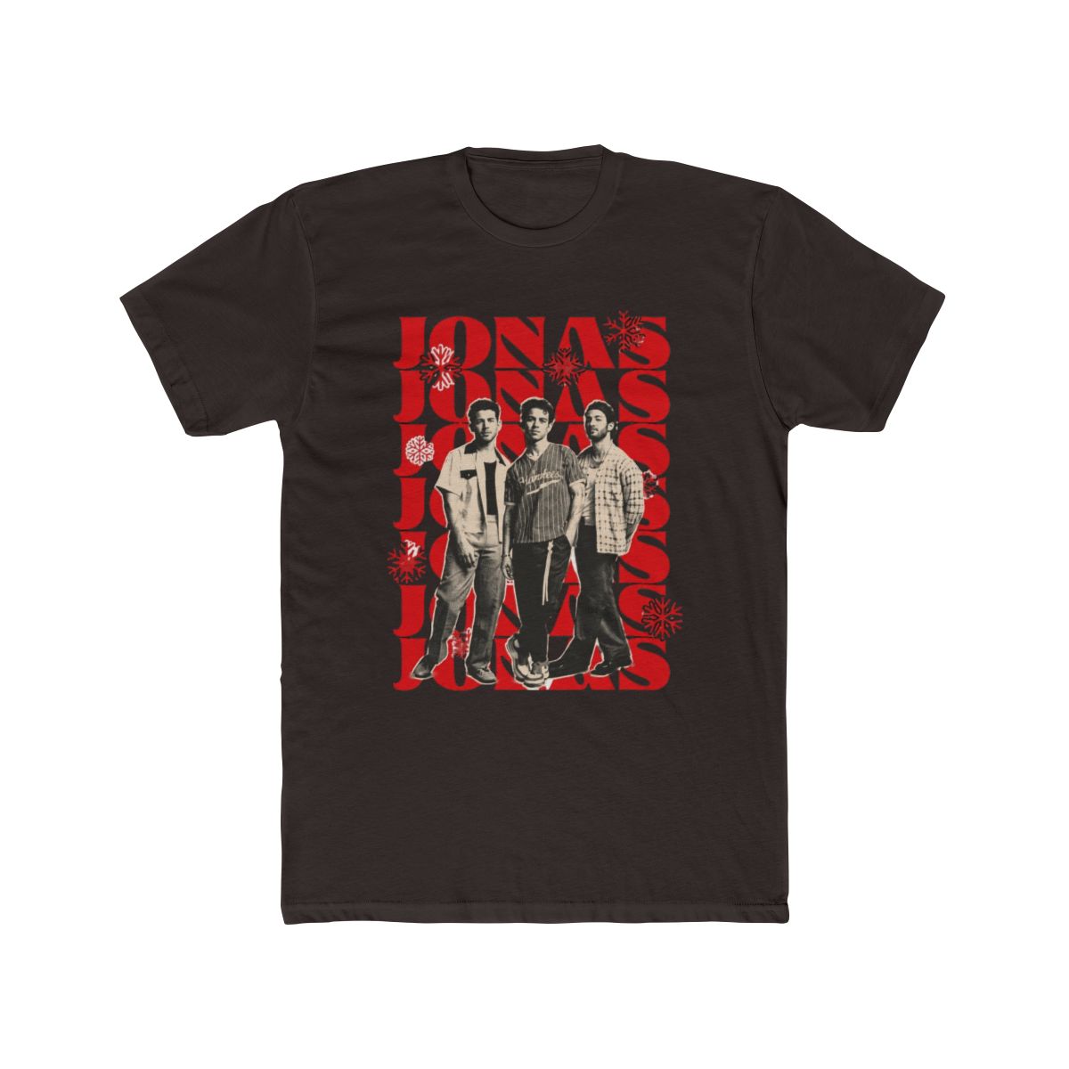 JONAS SNOW TEE - RED | Jonas Brothers - alternate angle 2, merchandise