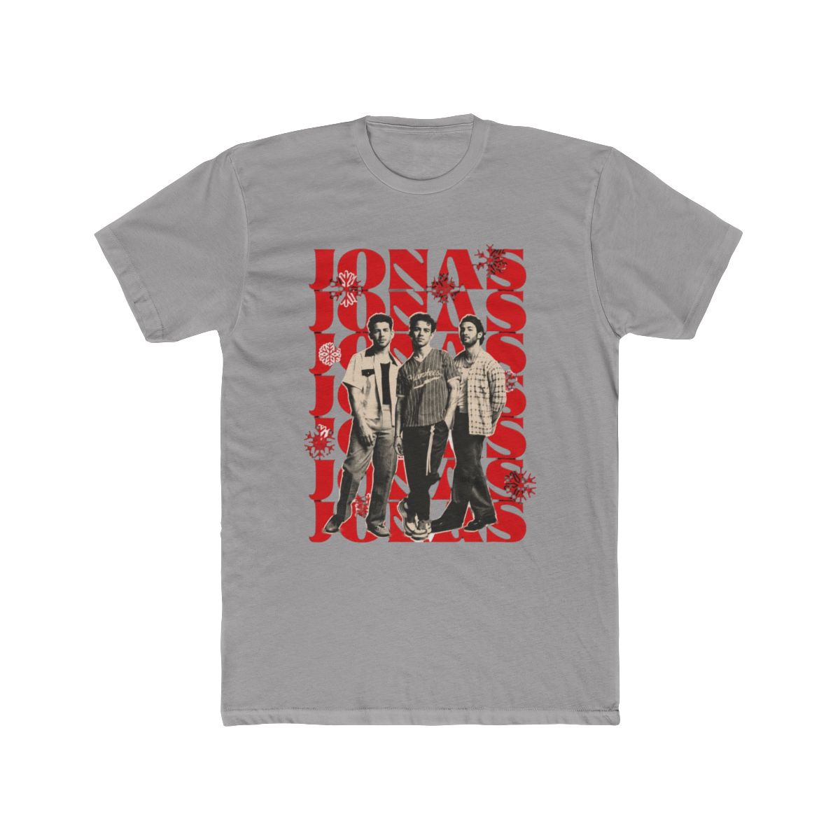 JONAS SNOW TEE - RED | Jonas Brothers - Official t-shirts merchandise