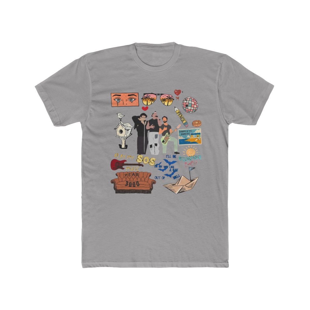 Jonas Brothers Music Concert Shirt for Fans, I Love Joe Jonas Hot Dads Tour 2024