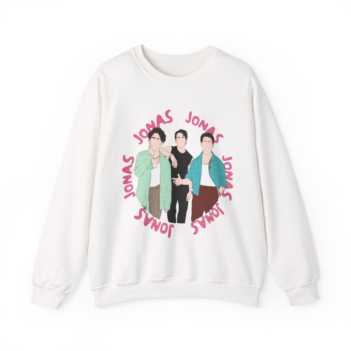 Jonas Brothers Sweatshirt for Fans | Vintage Band Pullover for Everyday Wear - Official sweatshirts merchandise