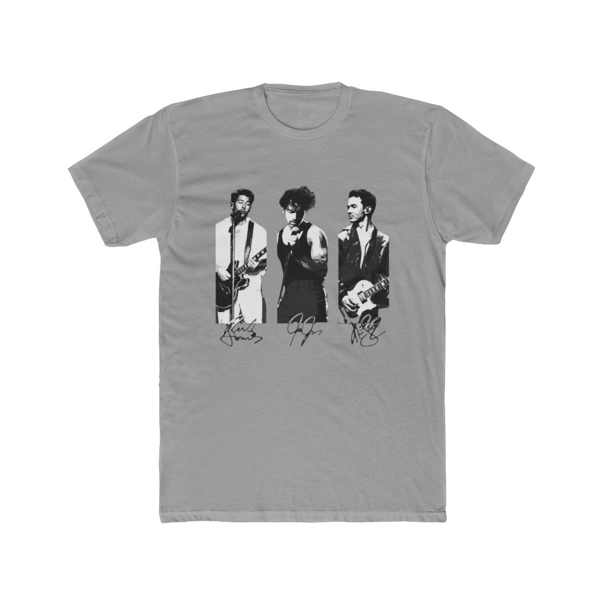 Vintage Retro 90s Jonas Brothers with Signatures T Shirt
