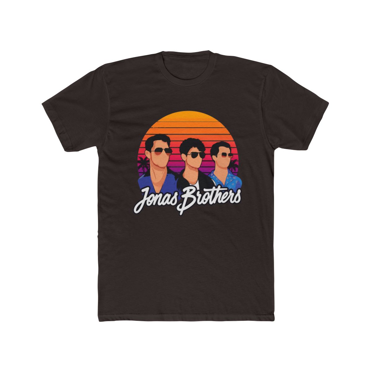 The Jonas Brothers Vintage Logo T Shirt - alternate angle 3, merchandise