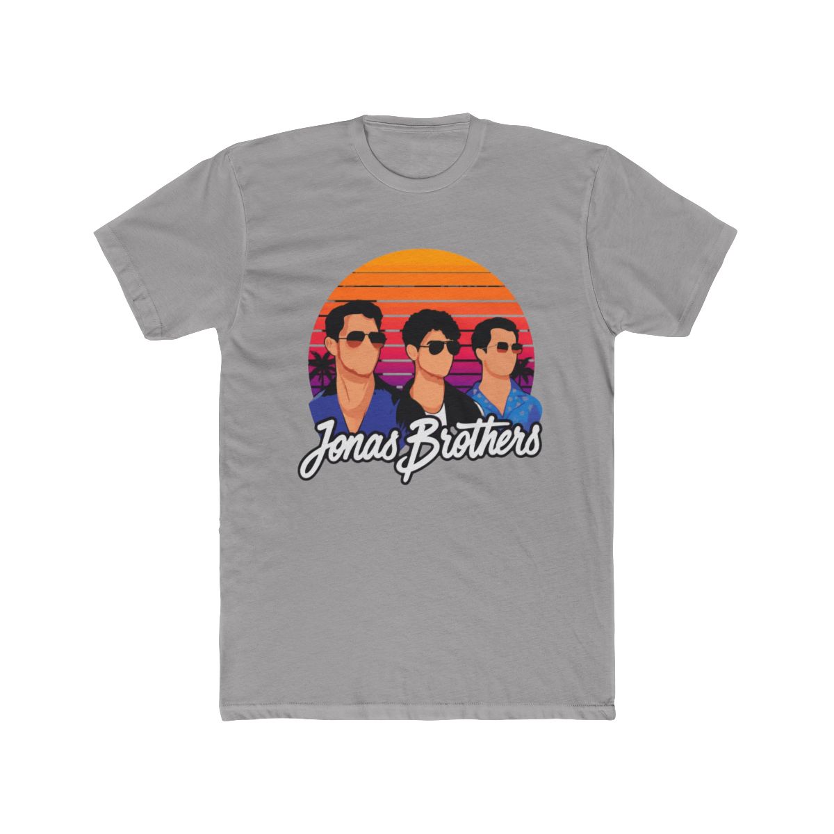 The Jonas Brothers Vintage Logo T Shirt - alternate angle 2, merchandise