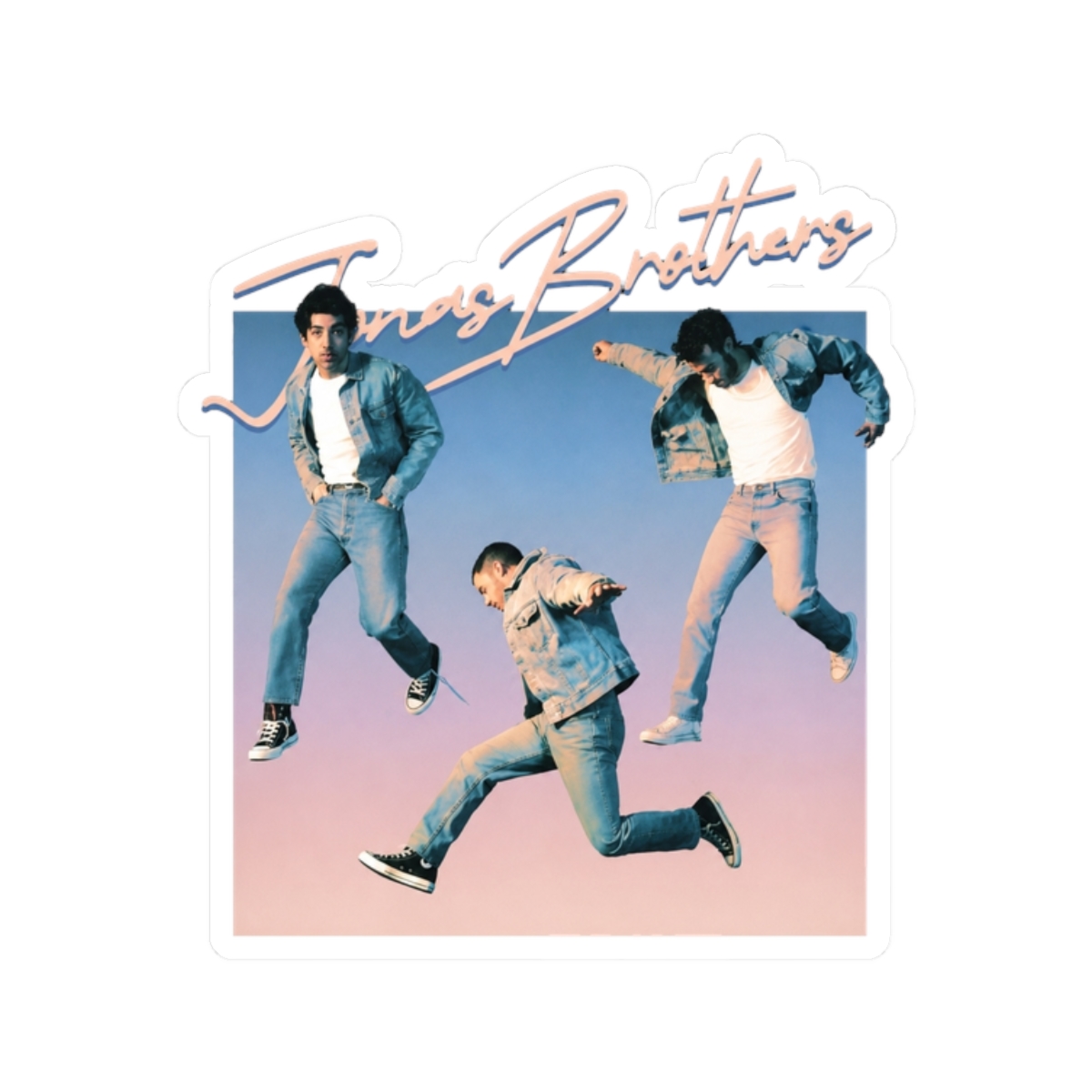 jonas brothers merch Sticker - alternate angle 3, merchandise