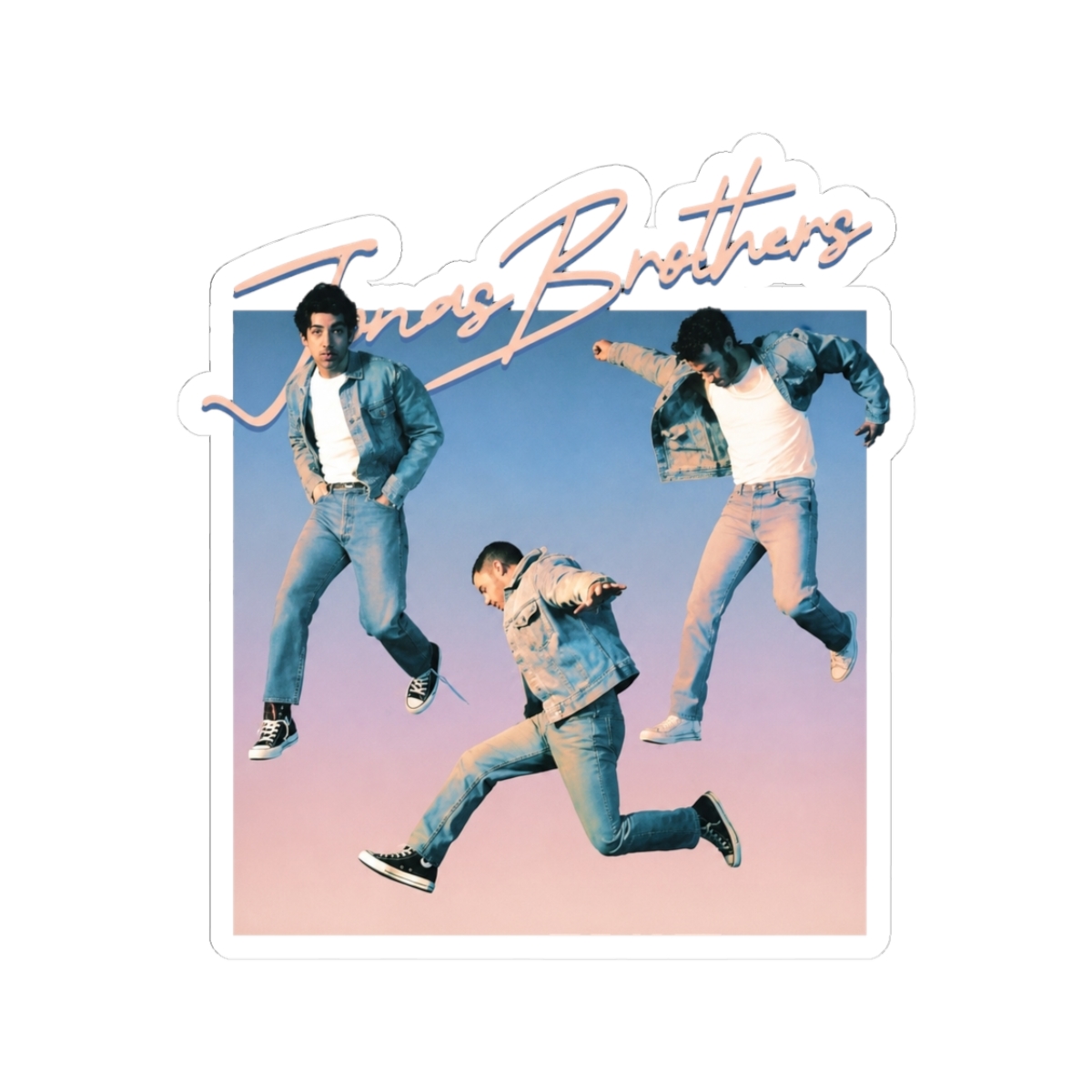 jonas brothers merch Sticker - Official stickers merchandise