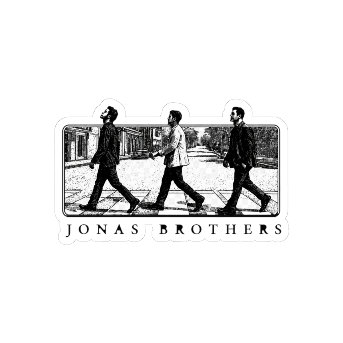 Jonas Brothers Greetings From Your Hometown Tour 2025 Sticker - Official stickers merchandise
