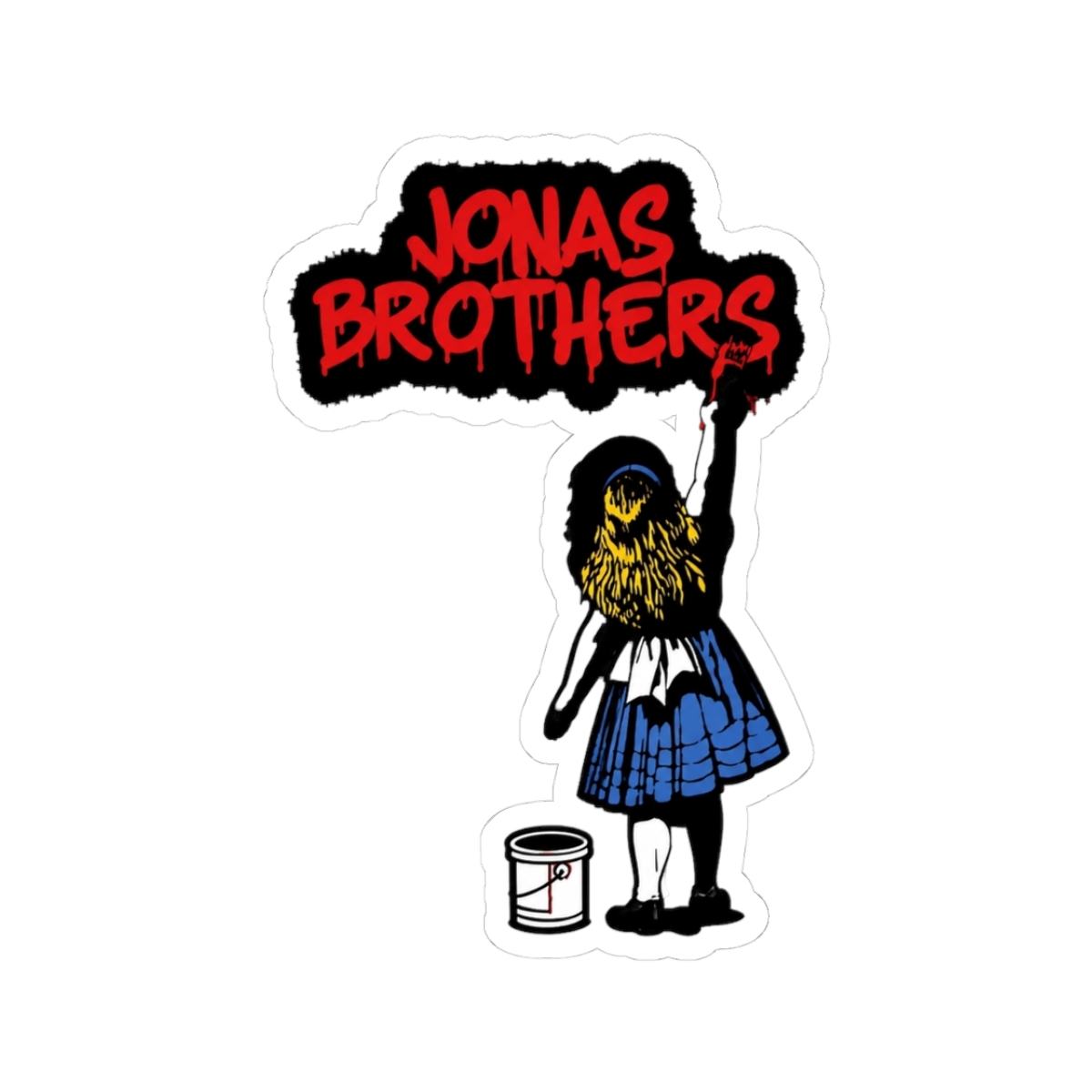 jonas red girl Sticker | Jonas Brothers - Official stickers merchandise