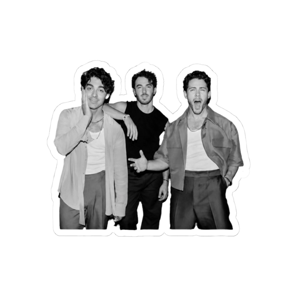 Jonas Brothers Sticker - Official stickers merchandise