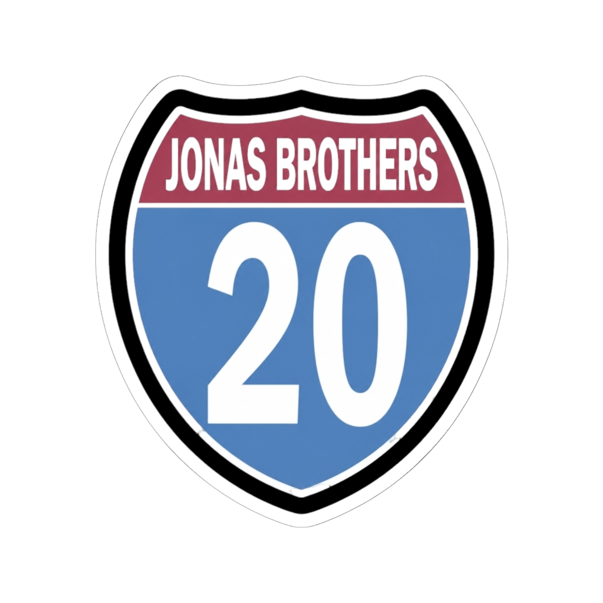 Jonas Brothers Greetings from Hometown Tour 2025 Sticker