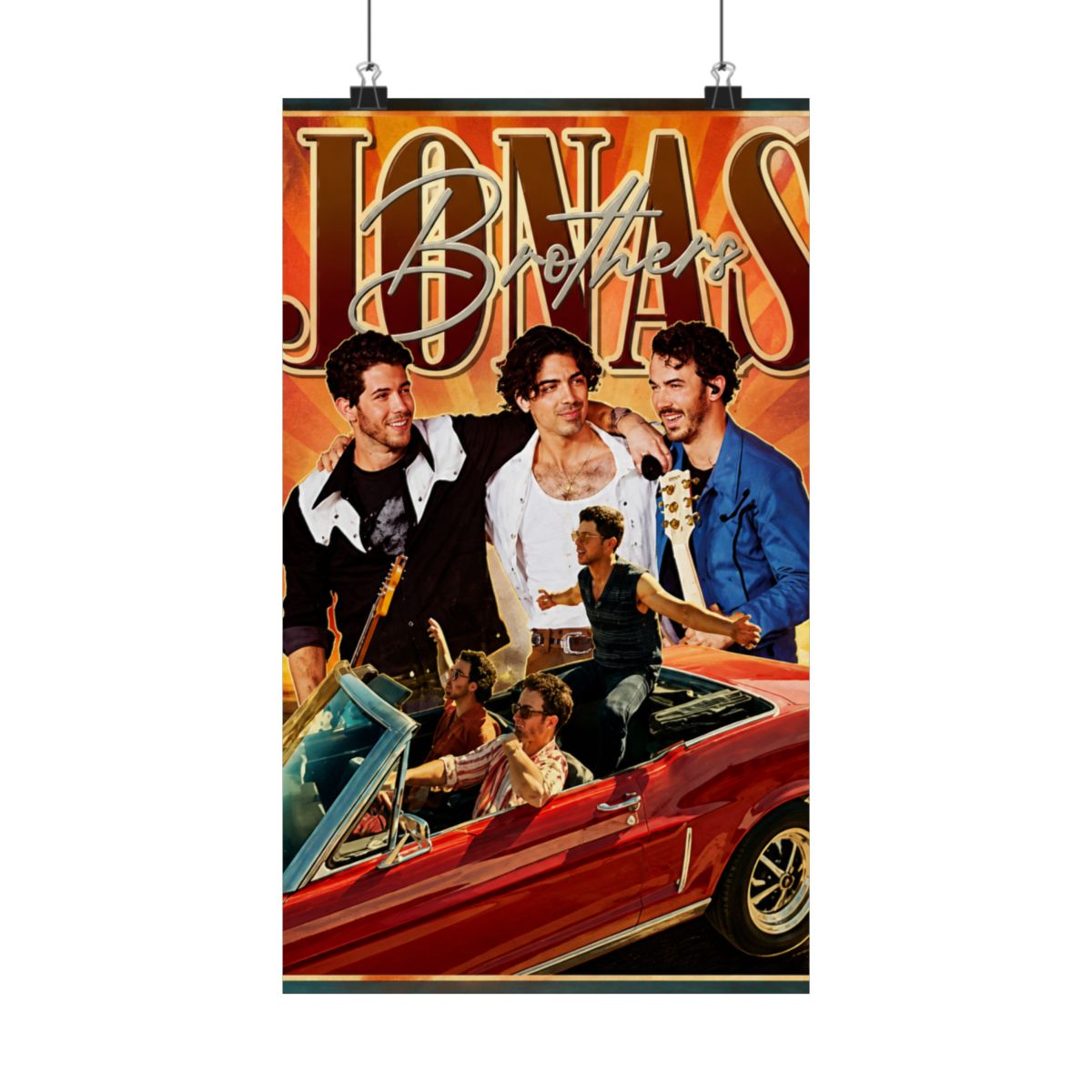 Jonas Brothers Vibes Posters and Art - alternate angle 1, merchandise
