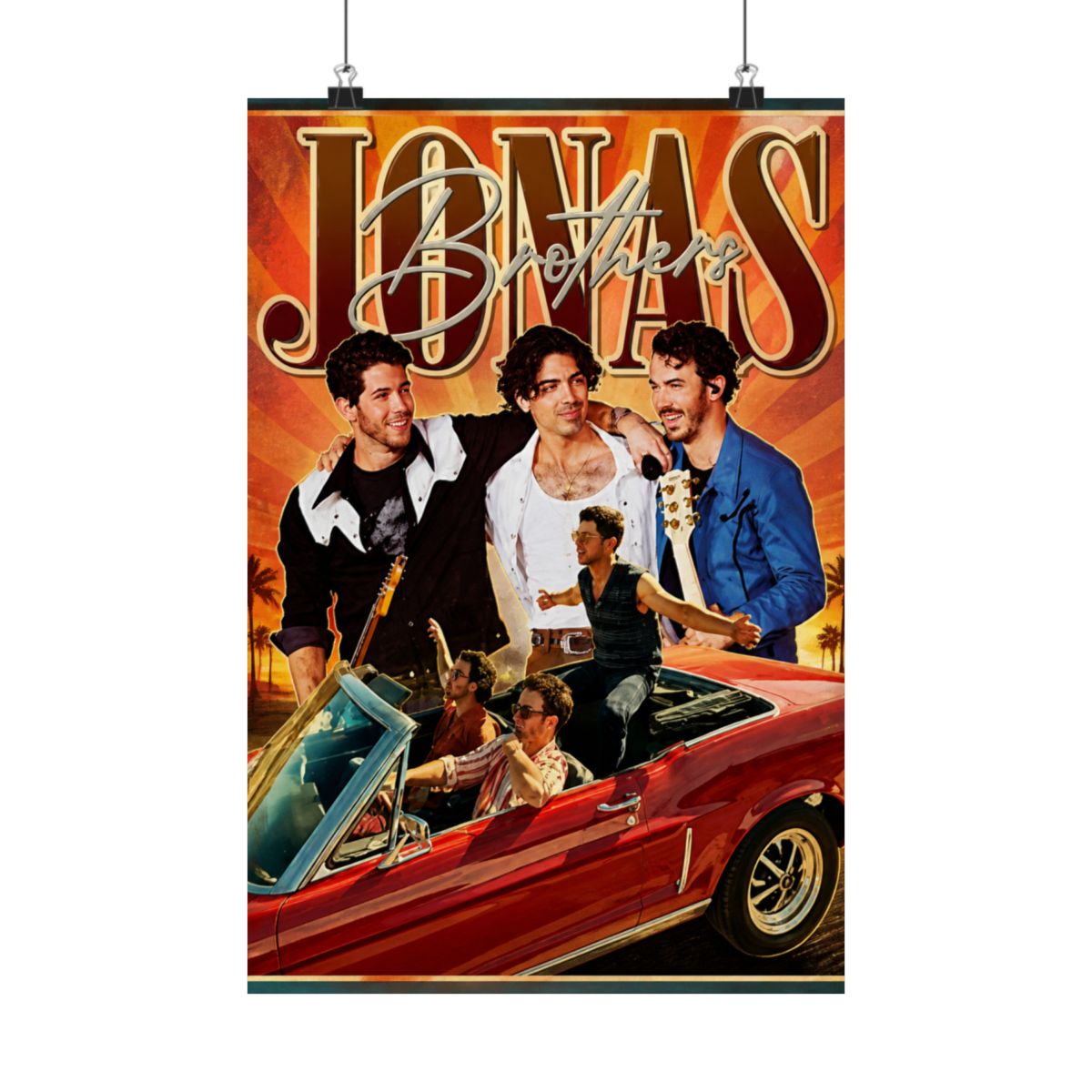 Jonas Brothers Vibes Posters and Art - alternate angle 5, merchandise