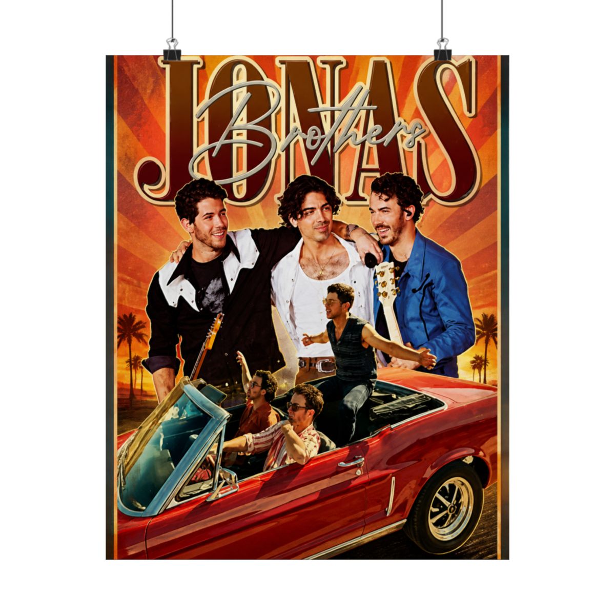 Jonas Brothers Vibes Posters and Art - alternate angle 4, merchandise