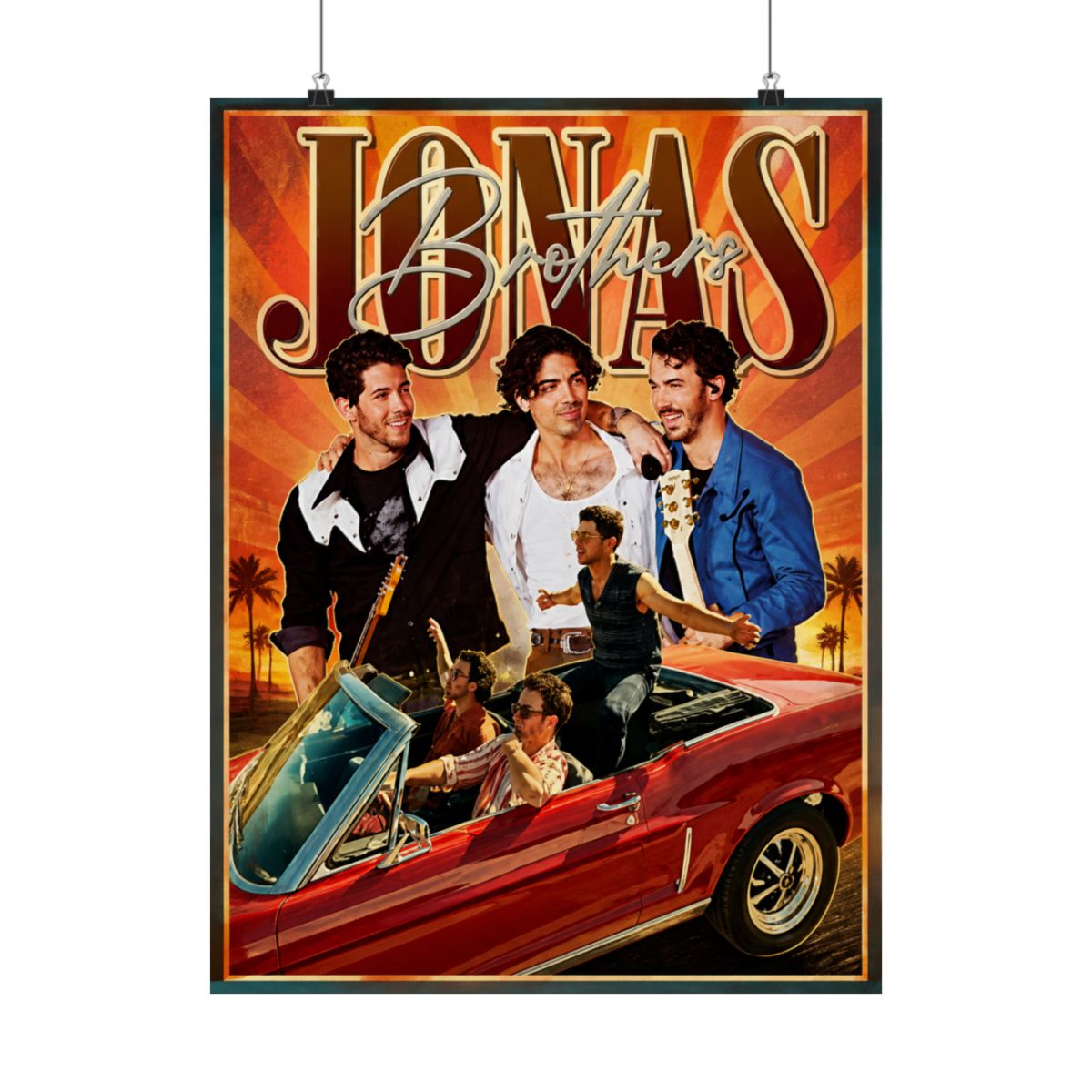 Jonas Brothers Vibes Posters and Art - alternate angle 3, merchandise