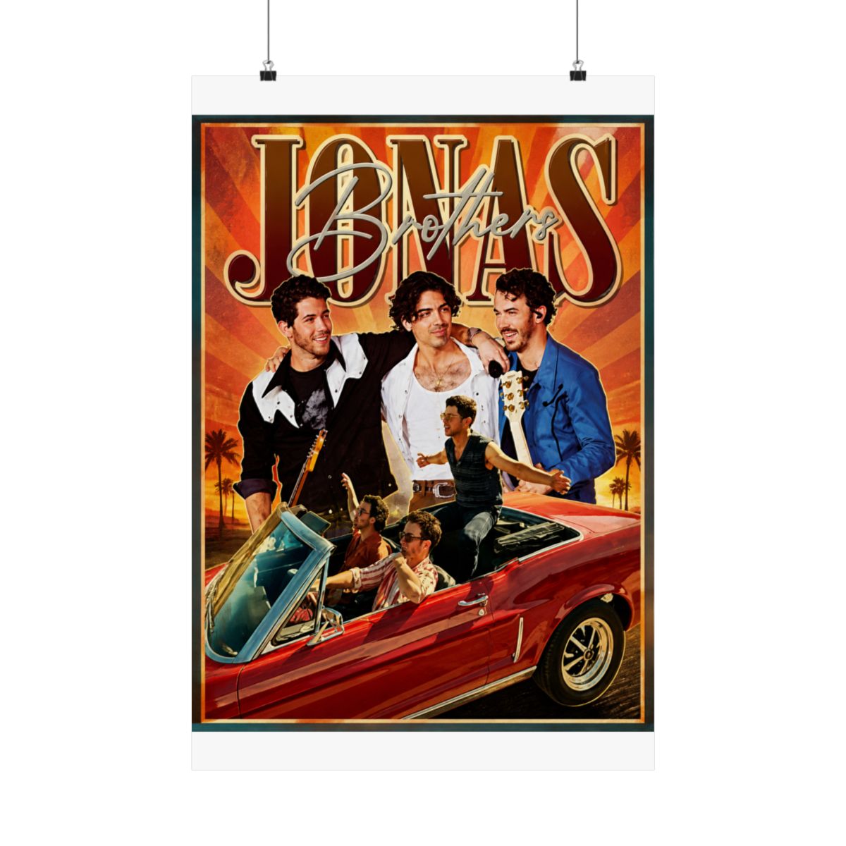 Jonas Brothers Vibes Posters and Art - Official posters merchandise