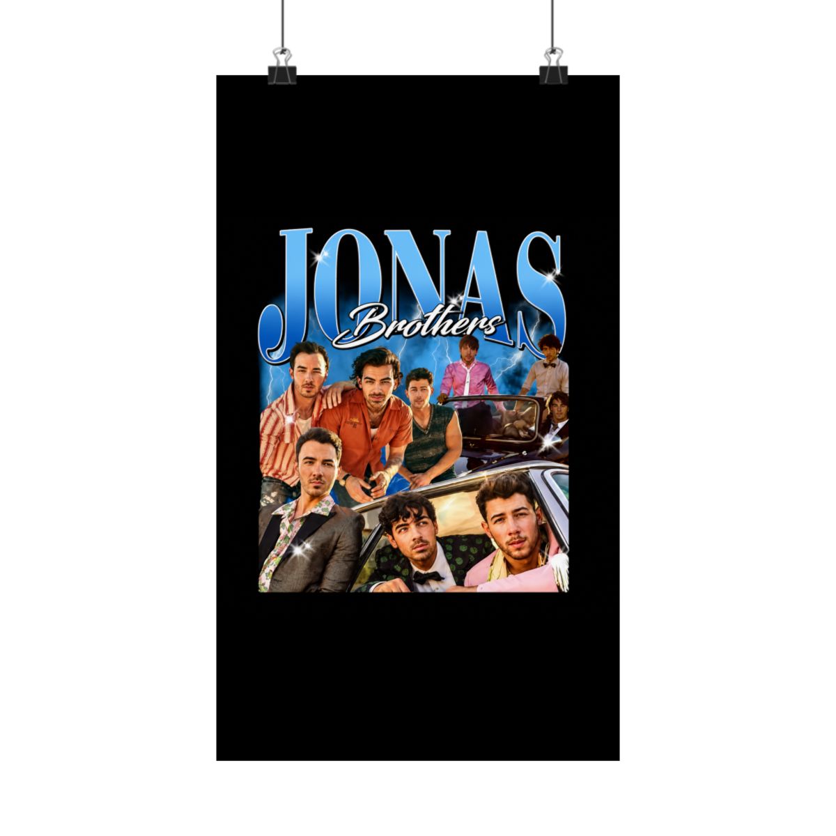 Jonas Brothers, Vintage 20th Anniversary Of Jonas Posters and Art - alternate angle 1, merchandise
