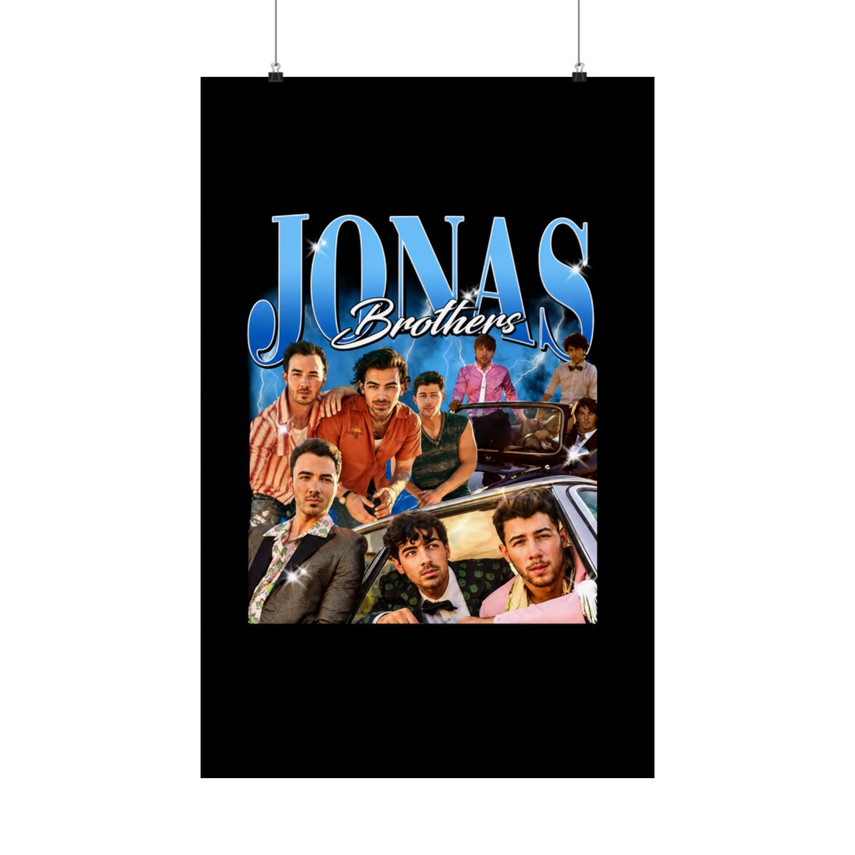 Jonas Brothers, Vintage 20th Anniversary Of Jonas Posters and Art - alternate angle 2, merchandise
