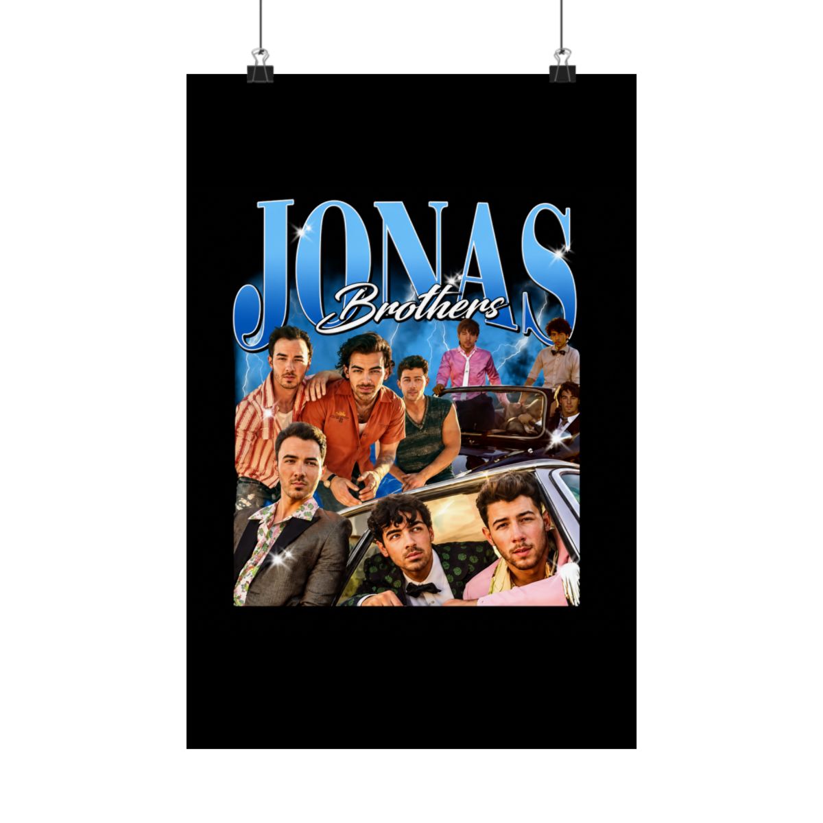 Jonas Brothers, Vintage 20th Anniversary Of Jonas Posters and Art - alternate angle 5, merchandise