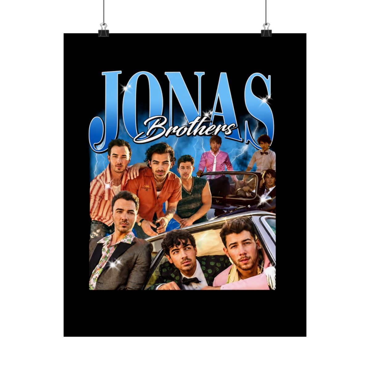 Jonas Brothers, Vintage 20th Anniversary Of Jonas Posters and Art - alternate angle 4, merchandise