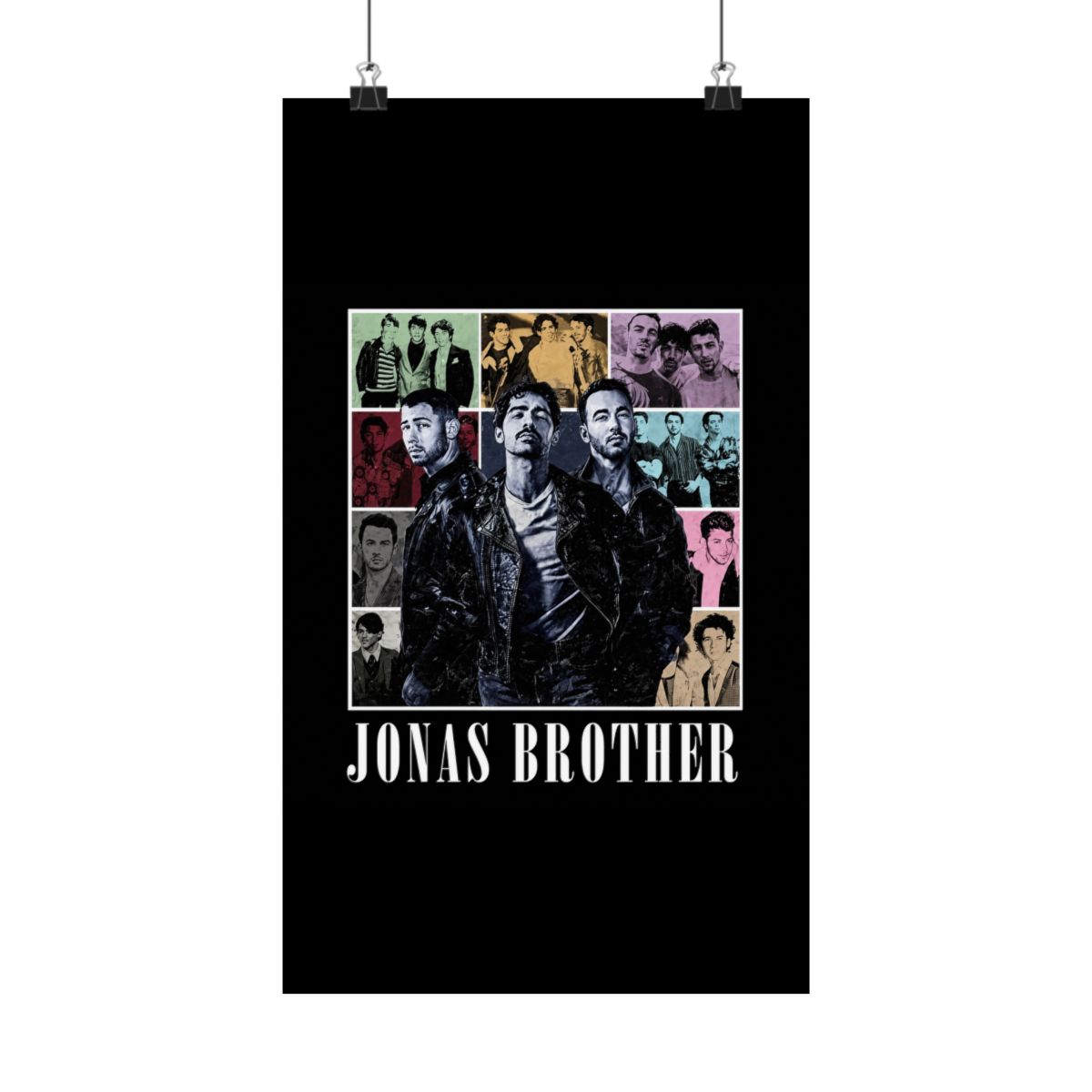 Jonas Brothers Tour 2025 Vintage 90s Pop Art Design Posters and Art - alternate angle 1, merchandise