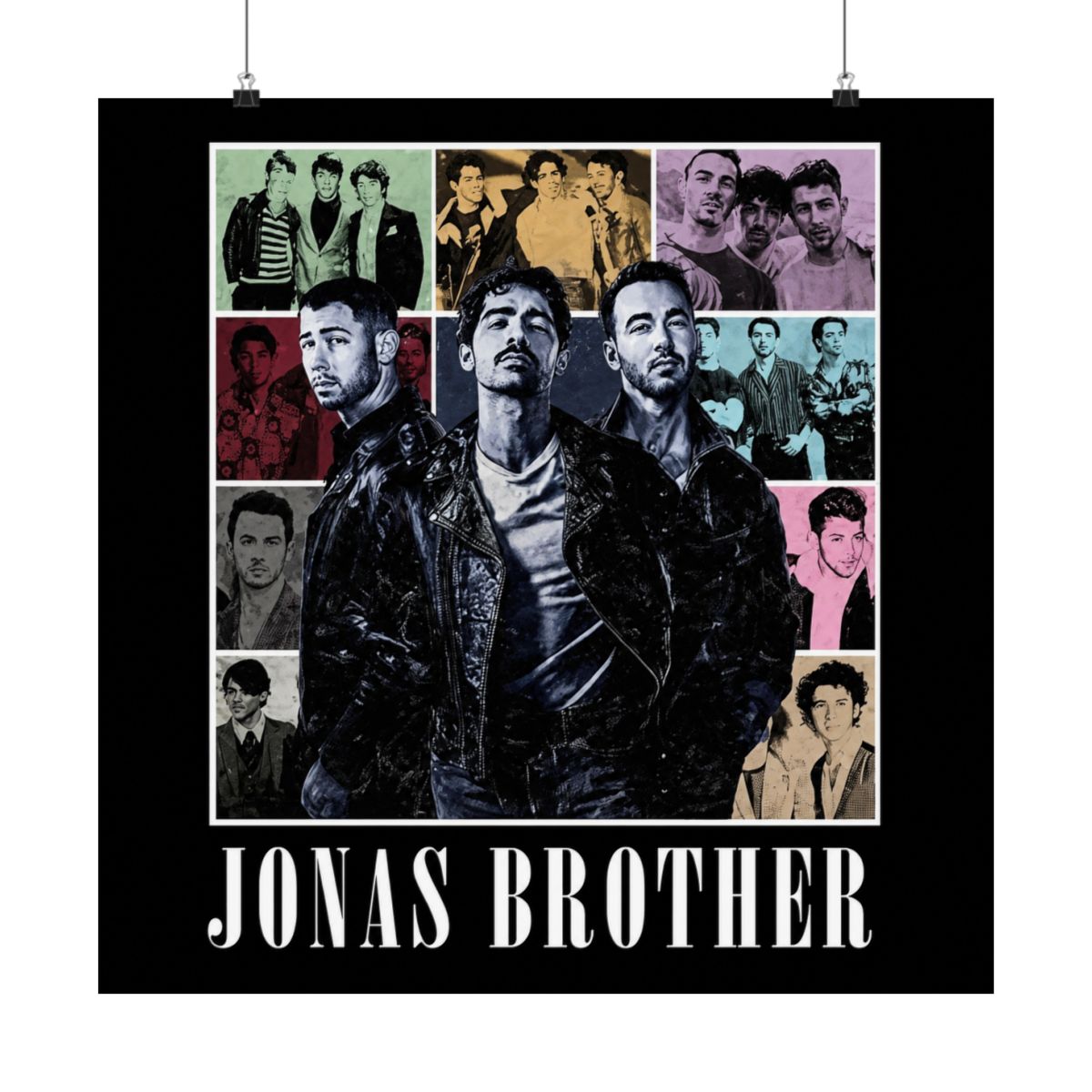 Jonas Brothers Tour 2025 Vintage 90s Pop Art Design Posters and Art - alternate angle 3, merchandise