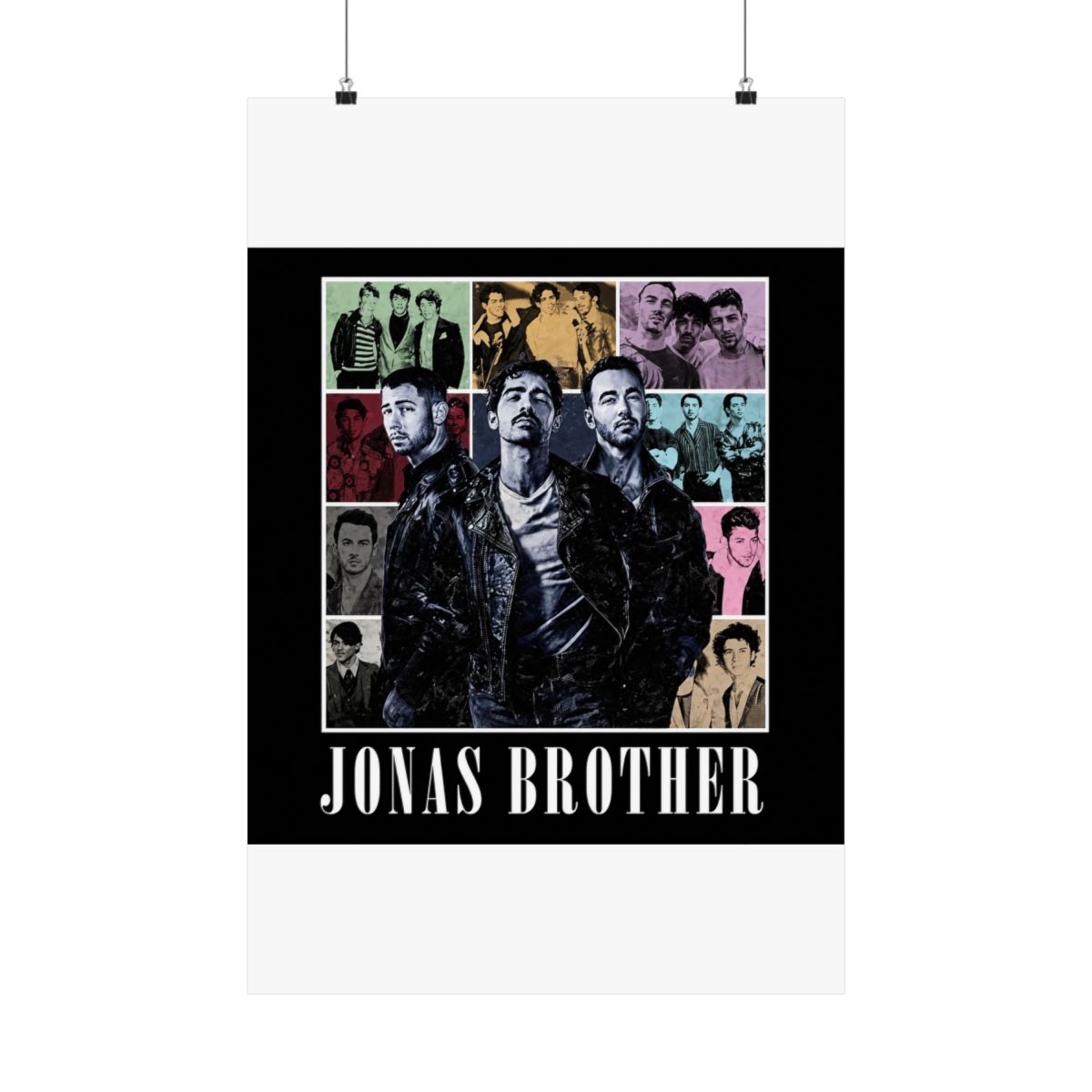 Jonas Brothers Tour 2025 Vintage 90s Pop Art Design Posters and Art - Official posters merchandise