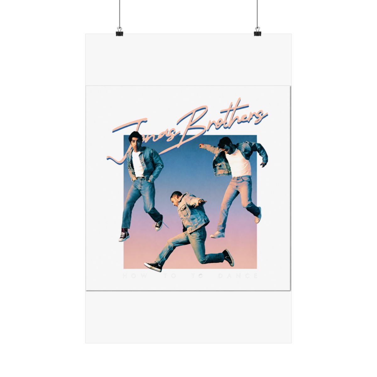 jonas brothers merch Posters and Art - Official posters merchandise