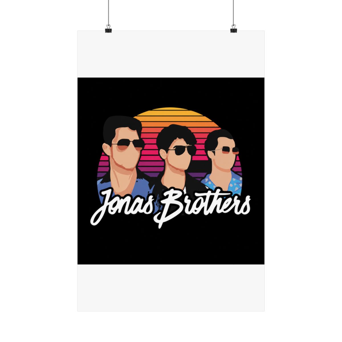 The Jonas Brothers Vintage Logo Posters and Art - Official posters merchandise