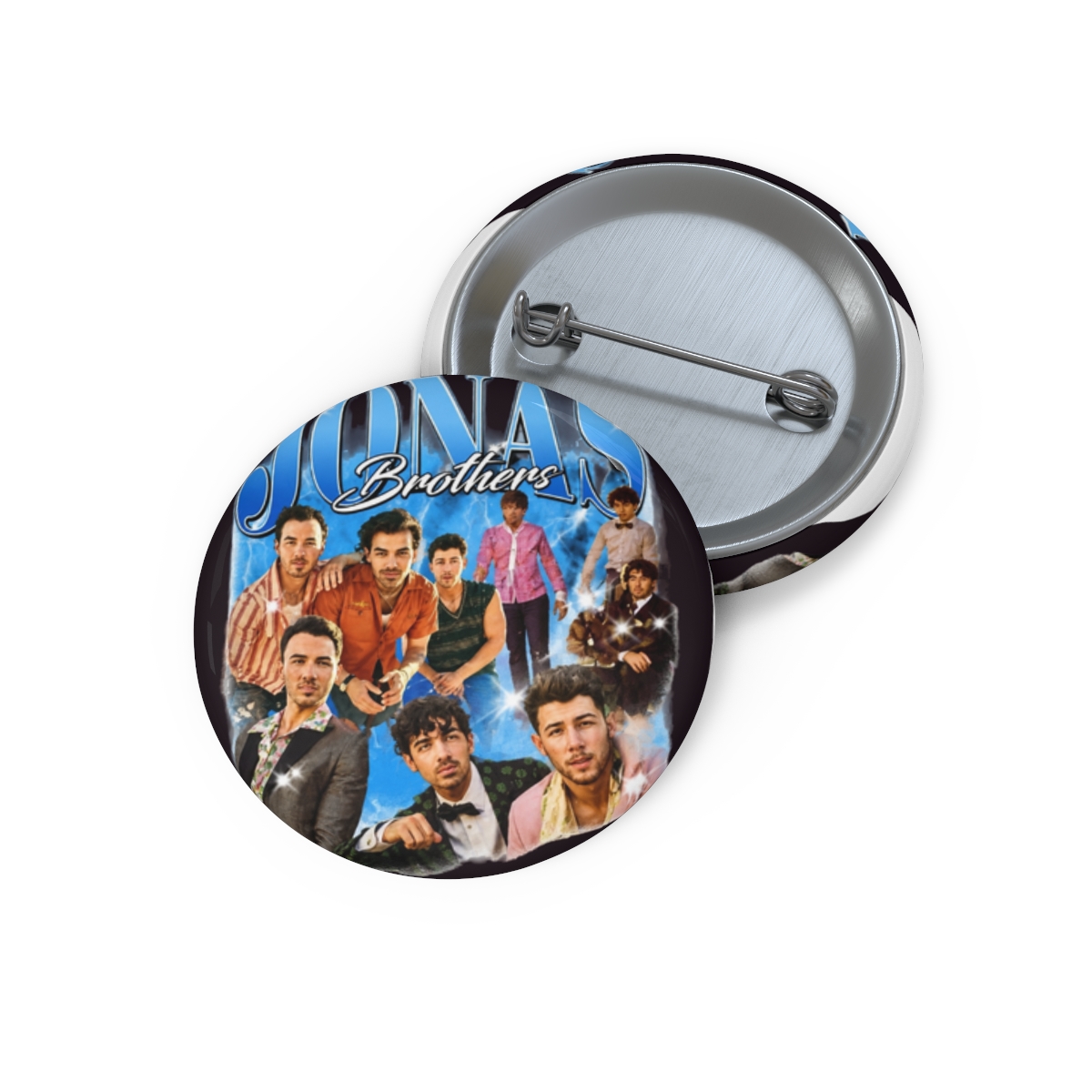 Jonas Brothers, Vintage 20th Anniversary Of Jonas Pin - Official Creator merchandise