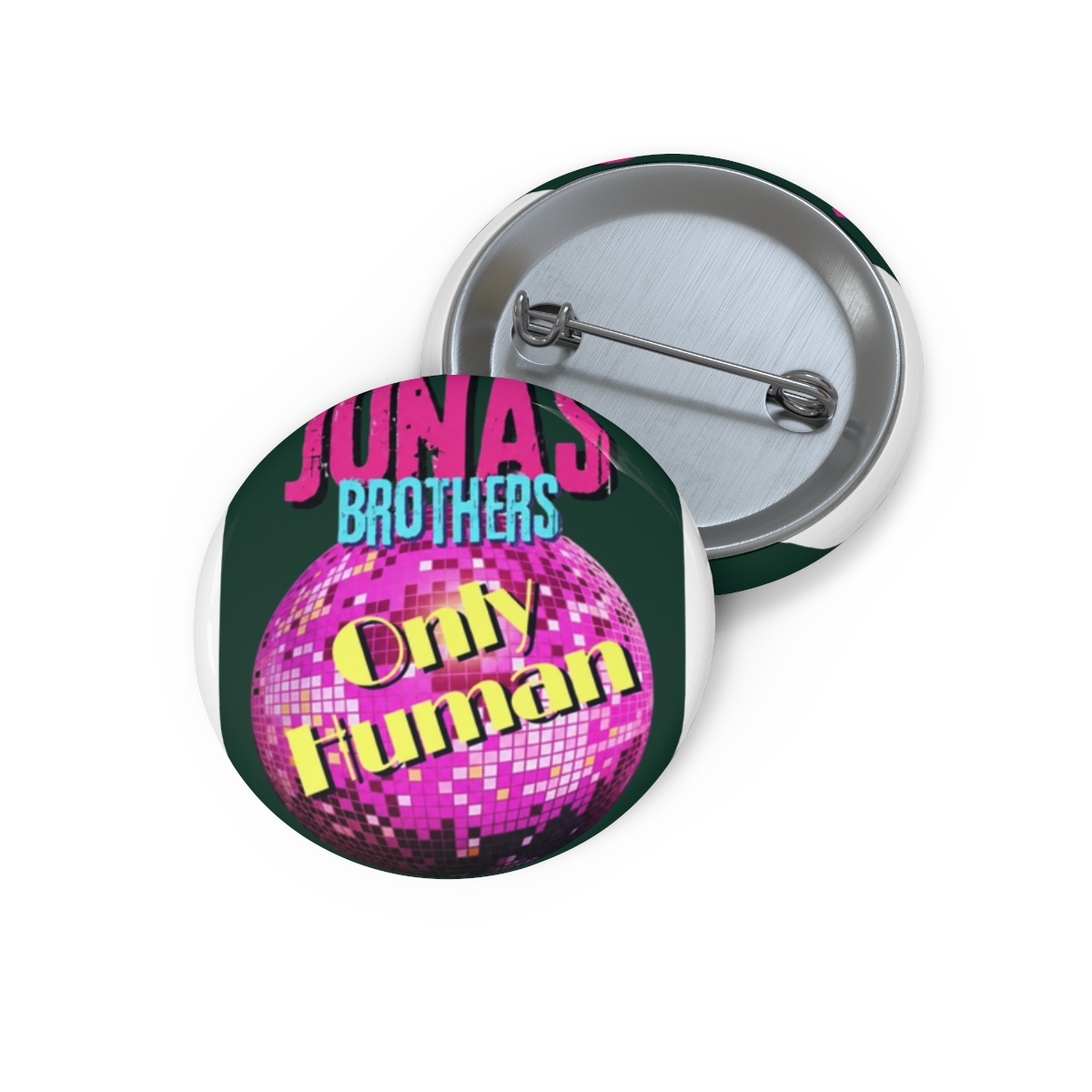 Only Human Jonas Brothers Fan Design Pin - Official Creator merchandise