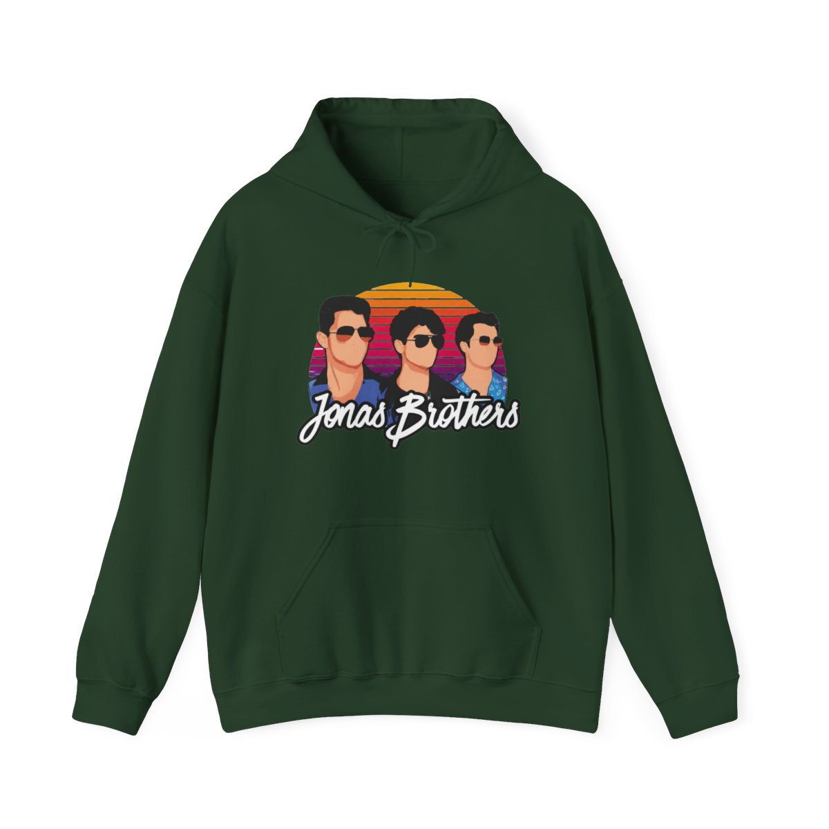 The Jonas Brothers Vintage Logo Hoodie - alternate angle 5, merchandise