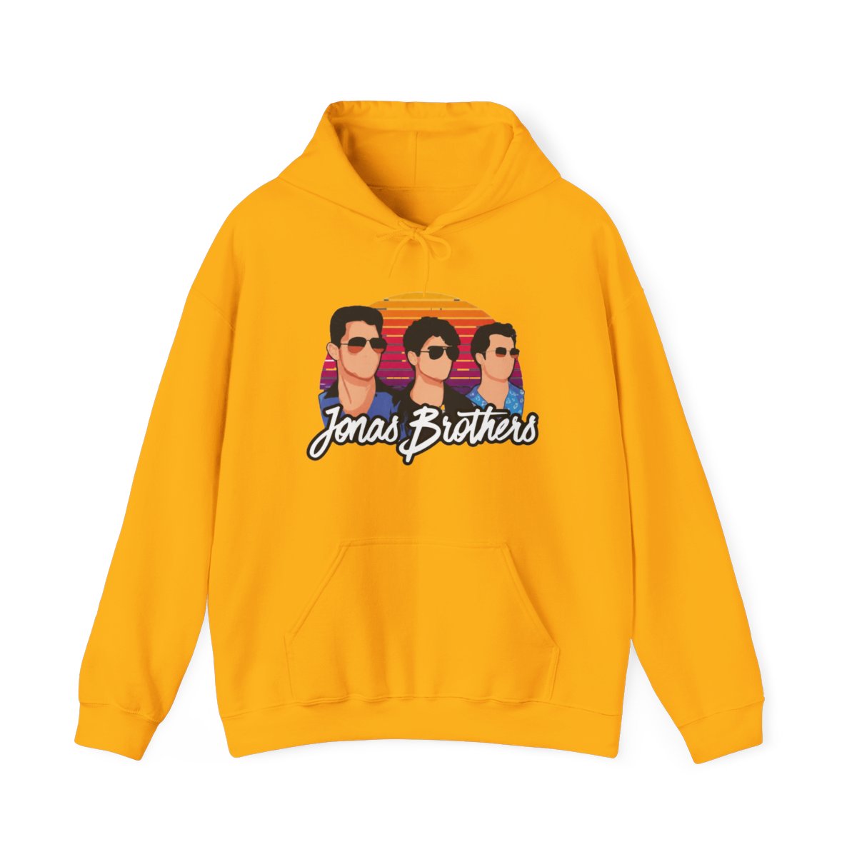 The Jonas Brothers Vintage Logo Hoodie - alternate angle 2, merchandise