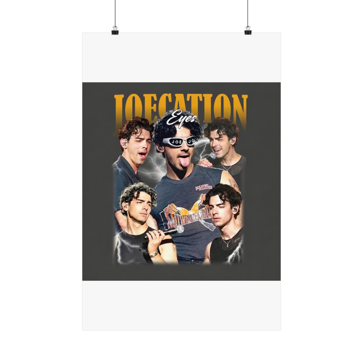 Jonas Brothers Joecation Eyes Retro 90's Posters and Art - Official posters merchandise