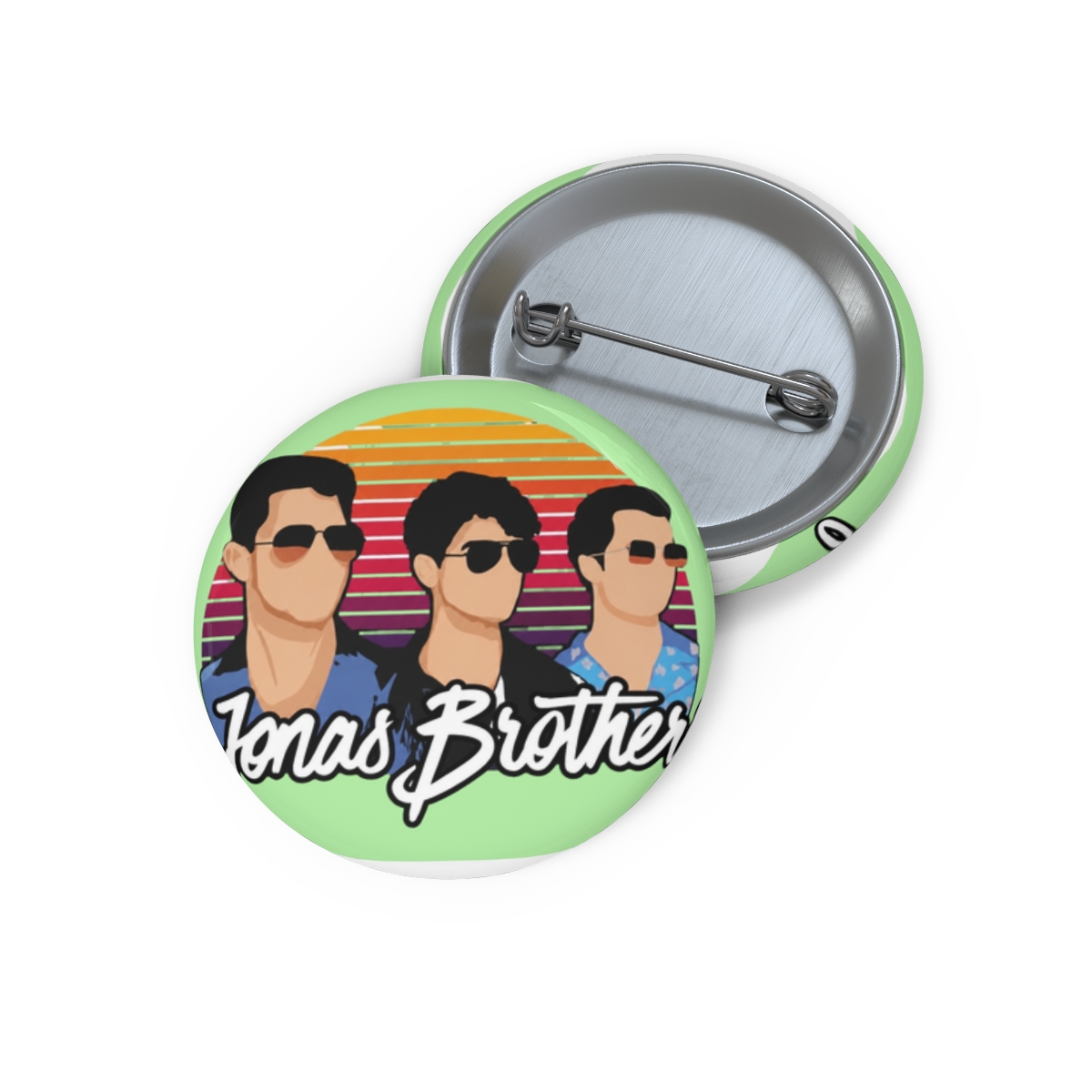 The Jonas Brothers Vintage Logo Pin - Official Creator merchandise