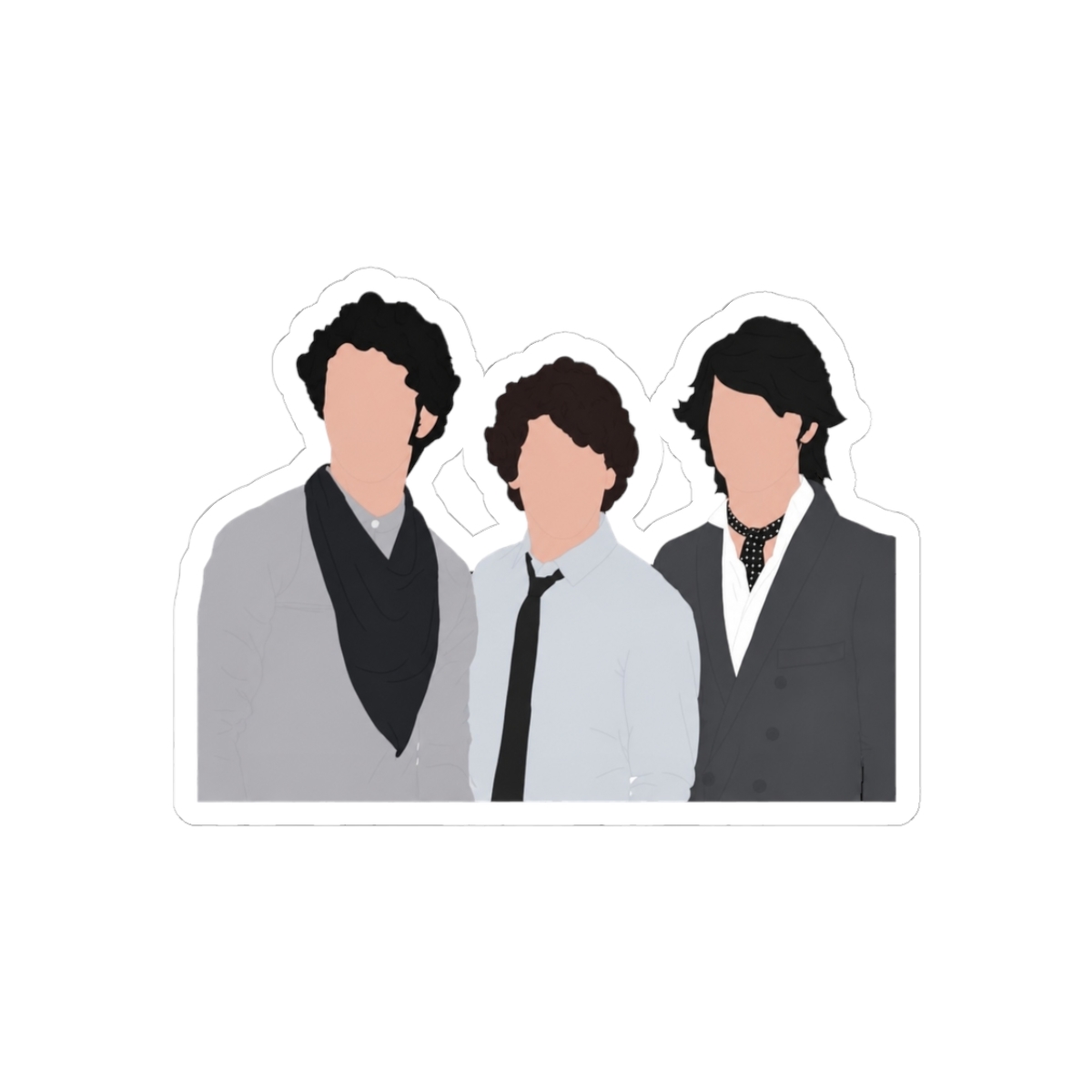 Jonas Brother Sticker | Jonas Brothers - Official stickers merchandise