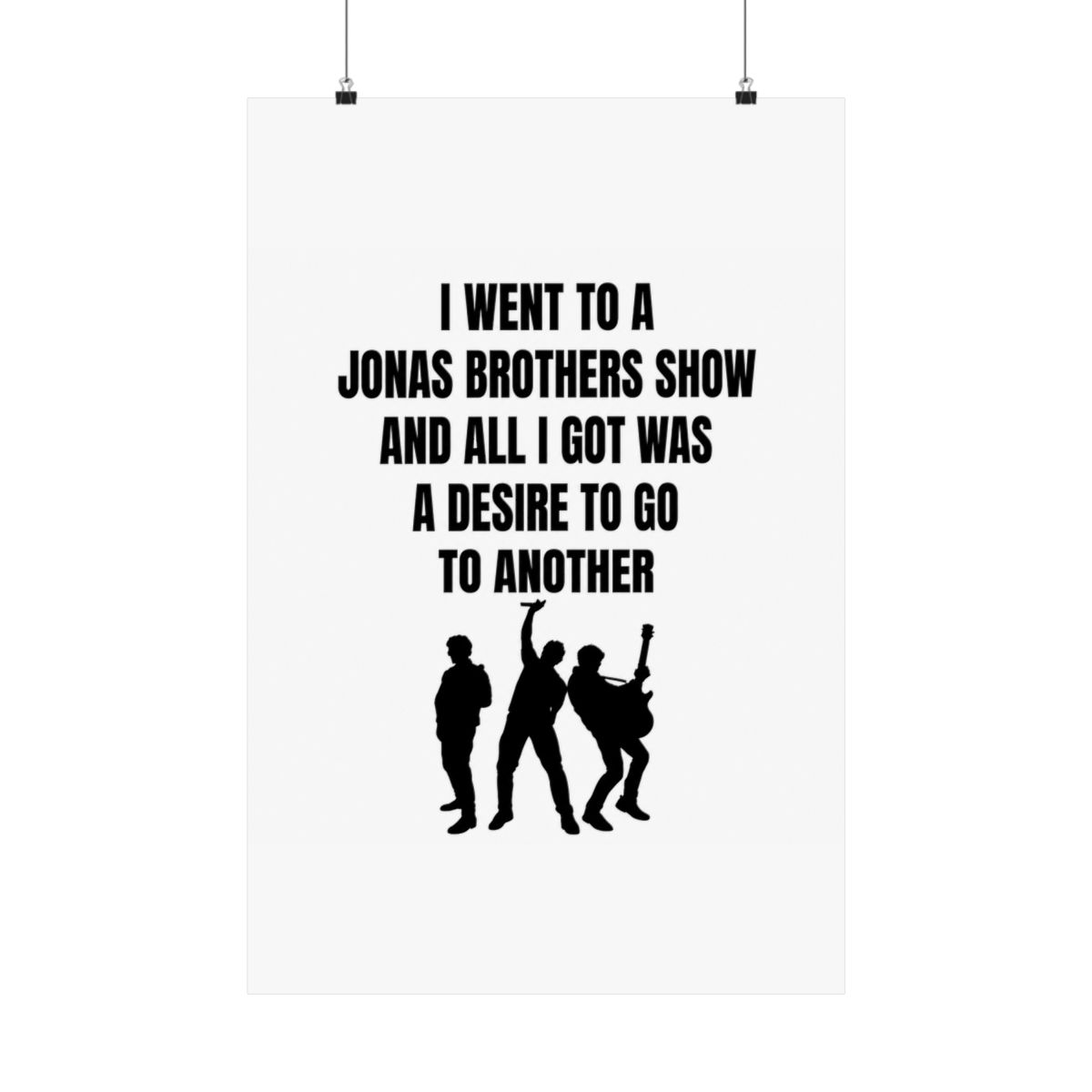 I went to a Jonas Brothers show and all I got was a desire to go to another