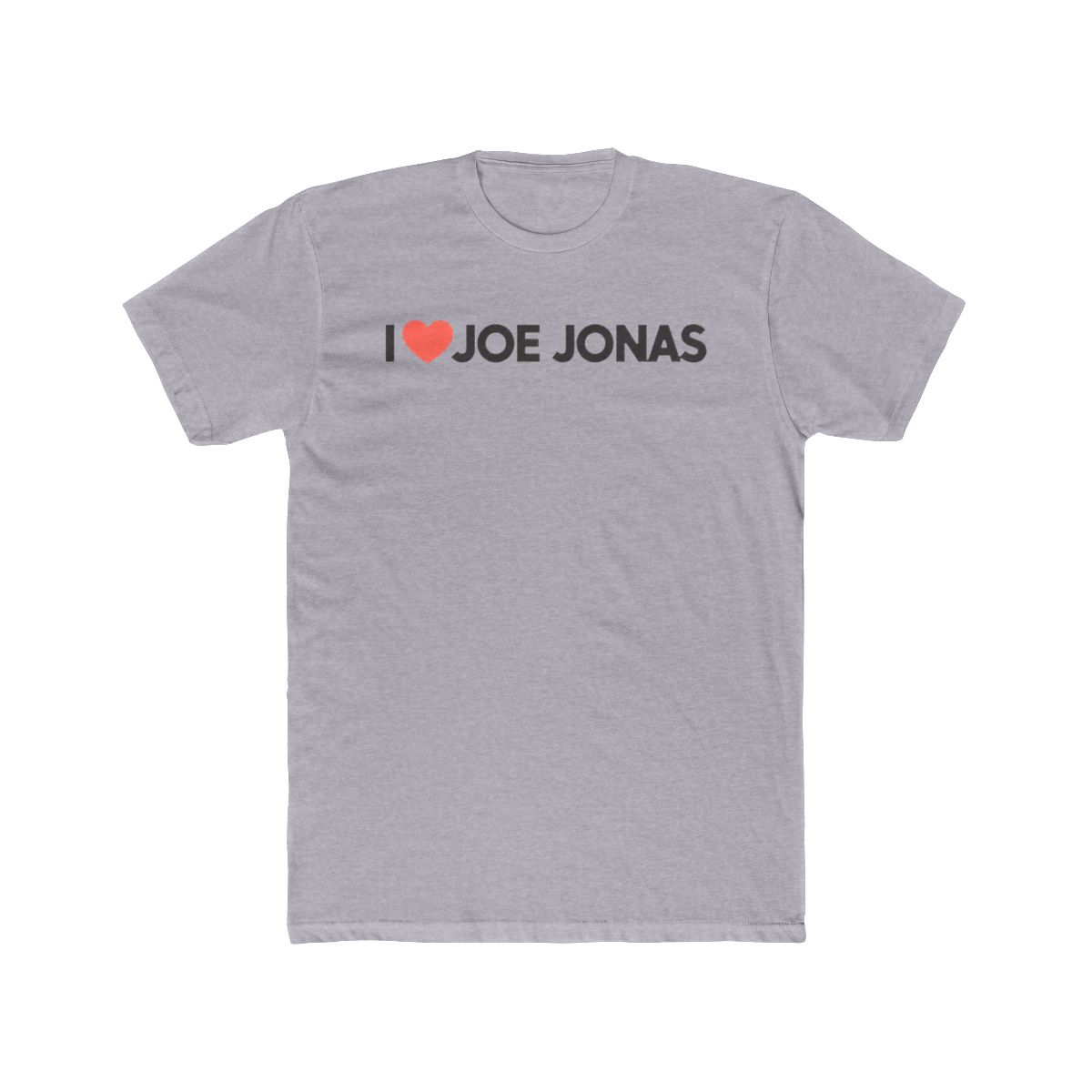 I love joe jonas T Shirt | Jonas Brothers - alternate angle 3, merchandise