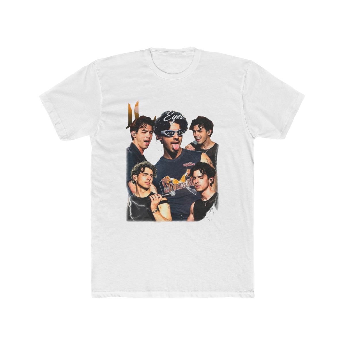 Jonas Brothers Joecation Eyes Retro 90's T Shirt - Official t-shirts merchandise