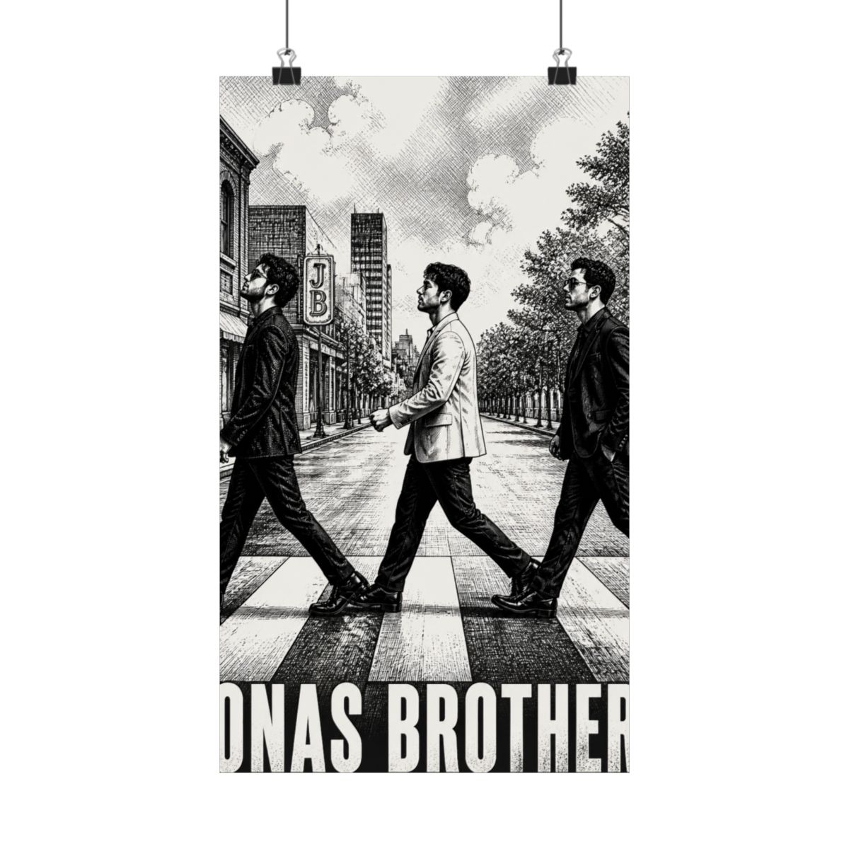 Jonas Brothers Greetings From Your Hometown Tour 2025 Posters and Art - alternate angle 3, merchandise
