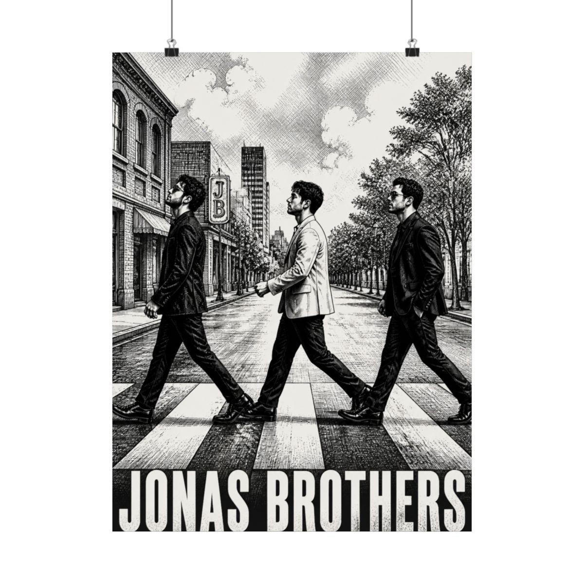 Jonas Brothers Greetings From Your Hometown Tour 2025 Posters and Art - alternate angle 1, merchandise